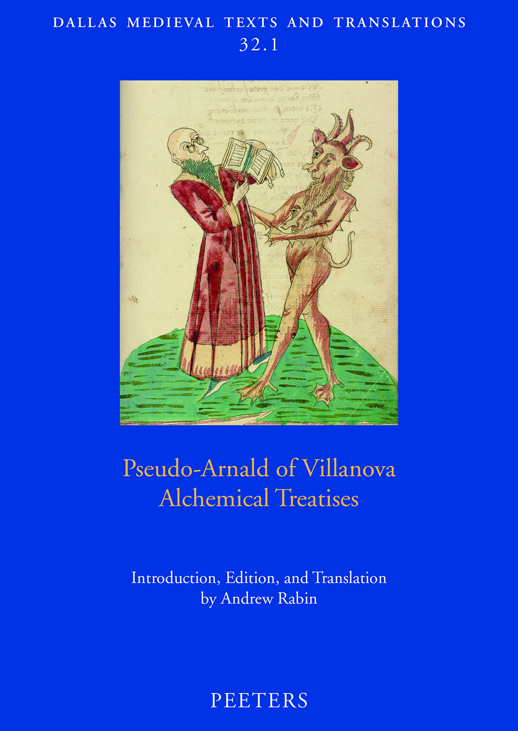 Book cover: Pseudo-Arnald of Villanova, Alchemical Treatises