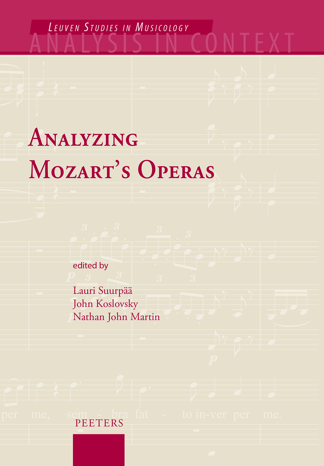 Analyzing Mozart's Operas | ISD