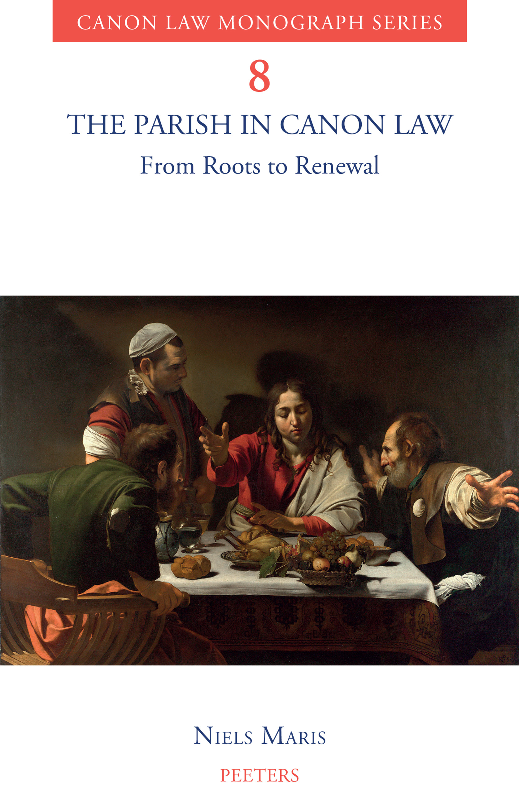 Book cover: The Parish in Canon Law