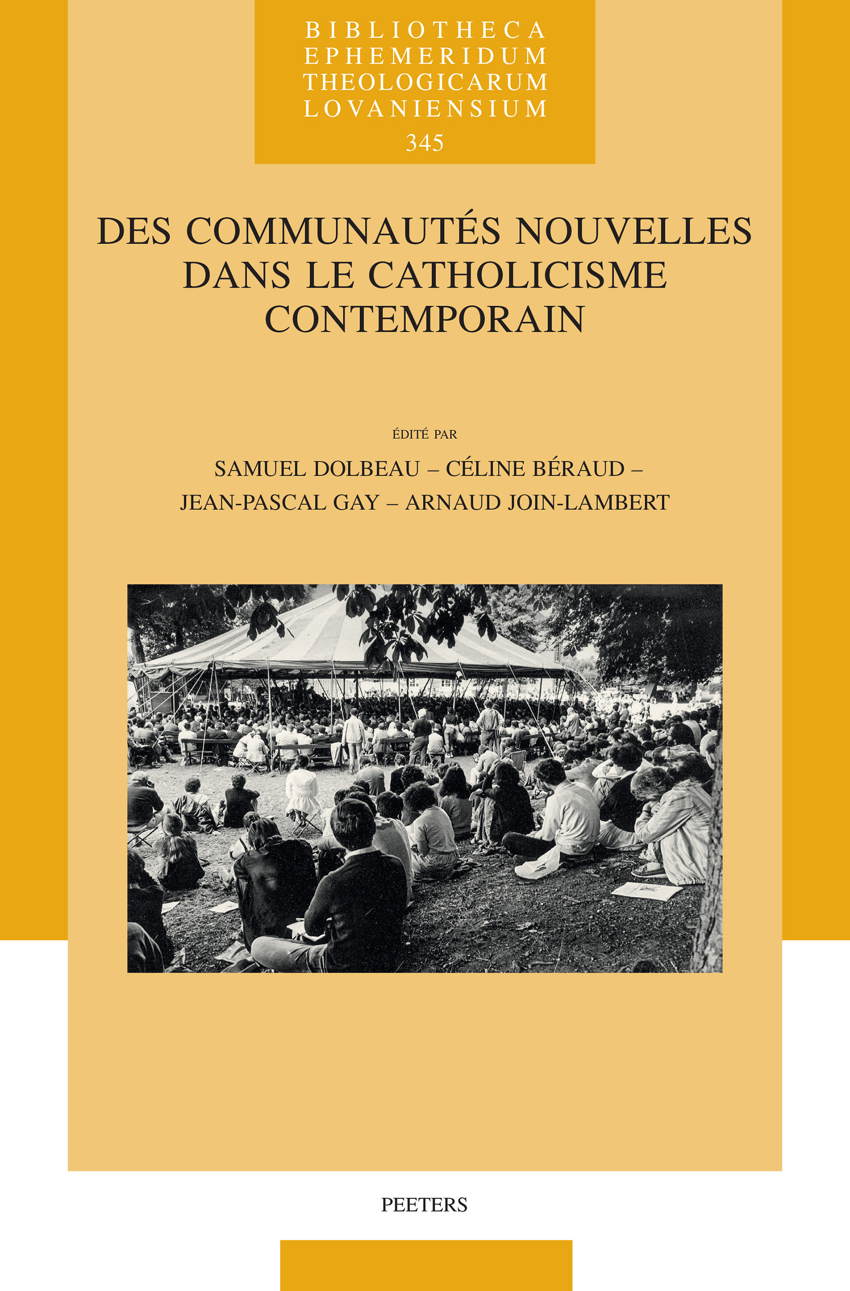 Book cover: Des communautés nouvelles dans le catholicisme contemporain