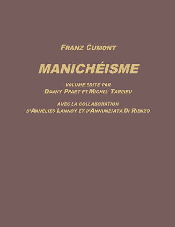 Book cover: Manicheisme