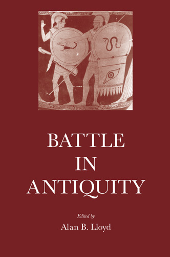 Book cover: Battle in Antiquity