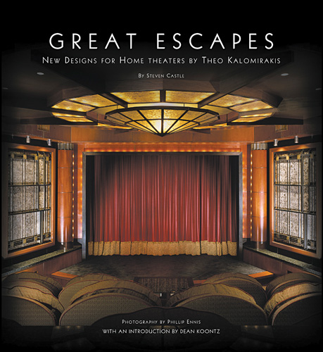 Book cover: Great Escapes: New Designs for Home Theaters by Theo Kalomirakis