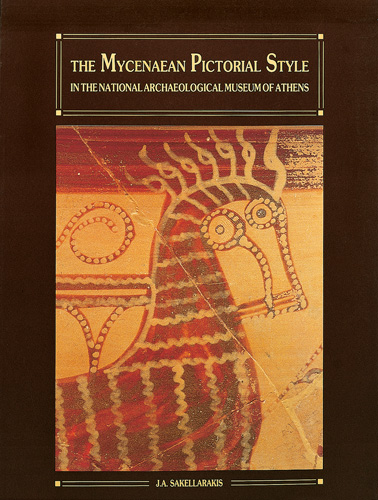 Book cover: The Mycenaean Pictorial Style in the National Archaeological Museum of Athens